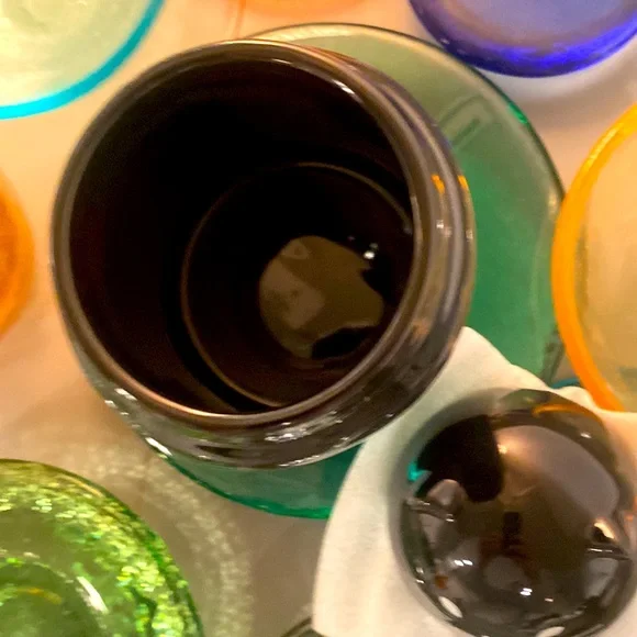 Rae Dunn, black “beware” spooky cat Halloween baby canister, cookie jar NIB - Picture 3 of 4